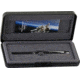 Fisher Space Pen Shuttle Space Pen with Chrome Accents and NASA Meatball Logo, Matte Black/Chrome, CH4BC-NASAMB
