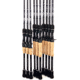 Fitzgerald Fishing All Purpose Series Rods, Medium Spinning, Black, 7ft0in, AP70MS