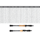 Fitzgerald Fishing All Purpose Series Rods, Medium Spinning, Black, 7ft0in, AP70MS