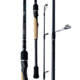 Fitzgerald Fishing Aqua Dream Inshore Series Spinning, Medium, Black, 7ft2in, FRAD72M