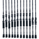 Fitzgerald Fishing Bryan Thrift Cranking, Jerkbait, Spinnerbait Rods, Black, 6ft6in, CJS66MH