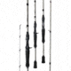Fitzgerald Fishing Vursa Series Rods, Med Heavy Spinning, Silver, 6ft10in, VS610MHS