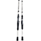 Fitzgerald Fishing Vursa Series Rods, Med Heavy Spinning, Silver, 6ft10in, VS610MHS