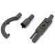 Fix It Sticks AR15 Basic Accessory Bit Kit w/ A2 Front Sight Bit, Castle Nut Wrench, Bolt Carrier Group Scraper, Black, Small FISAR15-ABP3