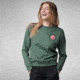 Fjallraven 1960 Logo Badge Sweater - Womens, Deep Patina, Extra Small, F87230-679-XS