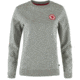 Fjallraven 1960 Logo Badge Sweater - Womens, Grey/Melange, Extra Large, F87230-020-999-XL
