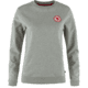 Fjallraven 1960 Logo Badge Sweater - Womens, Grey/Melange, Extra Large, F87230-020-999-XL