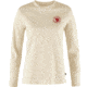 Fjallraven 1960 Logo T-Shirt Long Sleeve - Womens, Chalk White, Medium, F86989-113-M