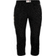 Fjallraven Abisko Capri Trousers - Womens, Black, 12, F89584-550-42