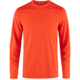 Fjallraven Abisko Day Hike Long Sleeve - Mens, Flame Orange, Extra Large, F12600214-214-XL