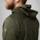 Fjallraven Abisko Grid Fleece Hoodie - Mens, Deep Forest, Small, F12600228-662FR-S