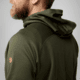 Fjallraven Abisko Grid Fleece Hoodie - Mens, Deep Forest, Small, F12600228-662FR-S