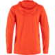 Fjallraven Abisko Sun-Hoodie - Womens, Flame Orange, Extra Large, F84108-214-XL