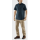 Fjallraven Abisko Trekking Short Sleeve Shirt - Mens, Dark Navy, Small, F87939-555-S