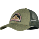 Fjallraven Badge Langtradarkeps, Green, Large/Extra large, F78152-620-L/XL