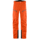 Fjallraven Bergtagen Eco-Shell Trousers - Mens, Hokkaido Orange, 56, F86622-208-56