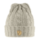 Fjallraven Braided Knit Hat, Chalk White, One Size, F77377-113-OneSize