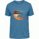 Fjallraven Classic HK T-Shirt Mens, Azure Blue, XXL F81943-517-XXL