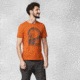Fjallraven Equipment T-Shirt - Mens, Sunset Orange, Medium, F86976-207-M
