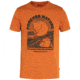 Fjallraven Equipment T-Shirt - Mens, Sunset Orange, Medium, F86976-207-M