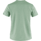 Fjallraven Fox Boxy Logo Tee - Womens, Misty Green, Large, F87153-674-L