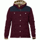Fjallraven Greenland No. 1 Down Jacket - Women's-Dark Garnet/Dark Navy-X-Small