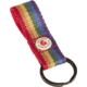 Fjallraven Kanken Rainbow Keyring, Rainbow Pattern, One Size, F23622-907-One Size