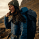 Fjallraven Keb Padded Hoodie - Womens, Mountain Blue, 2XS, F89630-570-XXS