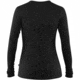 Fjallraven Keb Wool T-Shirt Long Sleeve - Womens, Black, Extra Large, F89753-550-XL