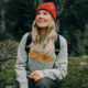 Fjallraven Logo Sweater - Womens, Grey-Melange, Extra Large, F84143-020-999-XL