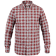 Fjallraven Ovik Check Shirt Long Sleeve - Mens, Red Oak, S, F81883-345-S
