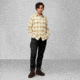 Fjallraven Ovik Heavy Flannel Shirt - Womens, Chalk White/Dune Beige, 2XS, F86999-113-196-XXS