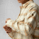 Fjallraven Ovik Heavy Flannel Shirt - Womens, Chalk White/Dune Beige, 2XS, F86999-113-196-XXS