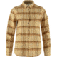 Fjallraven Ovik Heavy Flannel Shirt - Womens, Dune Beige/Buckwheat Brown, Extra Large, F86999-196-232-XL