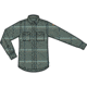 Fjallraven Ovik Heavy Flannel Shirt - Womens, Patina Green/Deep Patina, Extra Small, F86999-614-679-XS