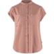 Fjallraven Ovik Hemp Shirt Short Sleeve - Women's, Dusty Rose, Medium, F14600160-300-M