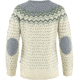Fjallraven Ovik Knit Sweater - Womens, Chalk White-Flint Grey, Medium, F89941-113-055-M