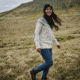 Fjallraven Ovik Knit Sweater - Womens, Chalk White-Flint Grey, Medium, F89941-113-055-M