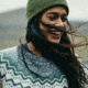 Fjallraven Ovik Knit Sweater - Womens, Chalk White-Flint Grey, Medium, F89941-113-055-M