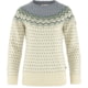 Fjallraven Ovik Knit Sweater - Women's, Chalk White-Flint Grey, 2XS, F89941-113-055-XXS
