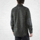 Fjallraven Ovik Re-Wool Shirt Long Sleeve - Mens, Dark Grey-Olive, Small, F81885-030-630-S