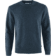 Fjallraven Ovik Round-Neck Sweater - Mens, Navy, Small, F87323-560-S