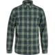 Fjallraven Ovik Travel Long Sleeve Shirt - Men's, Dark Navy/Patina Green, Large, F87208-555-614-L