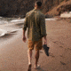 Fjallraven Ovik Travel Long Sleeve Shirt - Mens, Green, Extra Small, F87208-620-XS