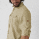 Fjallraven Ovik Travel Long Sleeve Shirt - Mens, Sand Stone, Medium, F87208-195-M