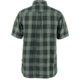 Fjallraven Ovik Travel Short Sleeve Shirt - Mens, Dark Navy/Patina Green, 2XL, F87039-555-614-XXL