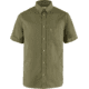 Fjallraven Ovik Travel Short Sleeve Shirt - Mens, Green, Small, F87039-620-S