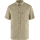 Fjallraven Ovik Travel Short Sleeve Shirt - Mens, Sand Stone, Small, F87039-195-S