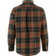 Fjallraven Ovik Twill Shirt - Mens, Autumn Leaf/Dark Navy, Medium, F81478-215-555-M