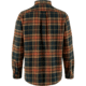 Fjallraven Ovik Twill Shirt - Mens, Autumn Leaf/Dark Navy, Medium, F81478-215-555-M